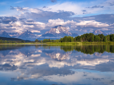 mount moran, гора моран, wyoming, snake river, grand teton national park