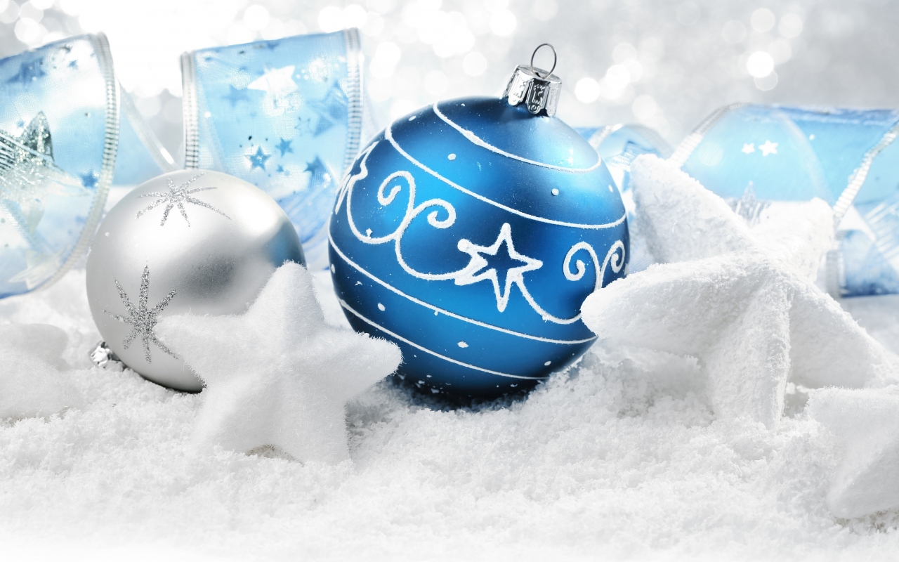 ornaments, balls, presents, snow stars, new year, decoration, merry christmas, 