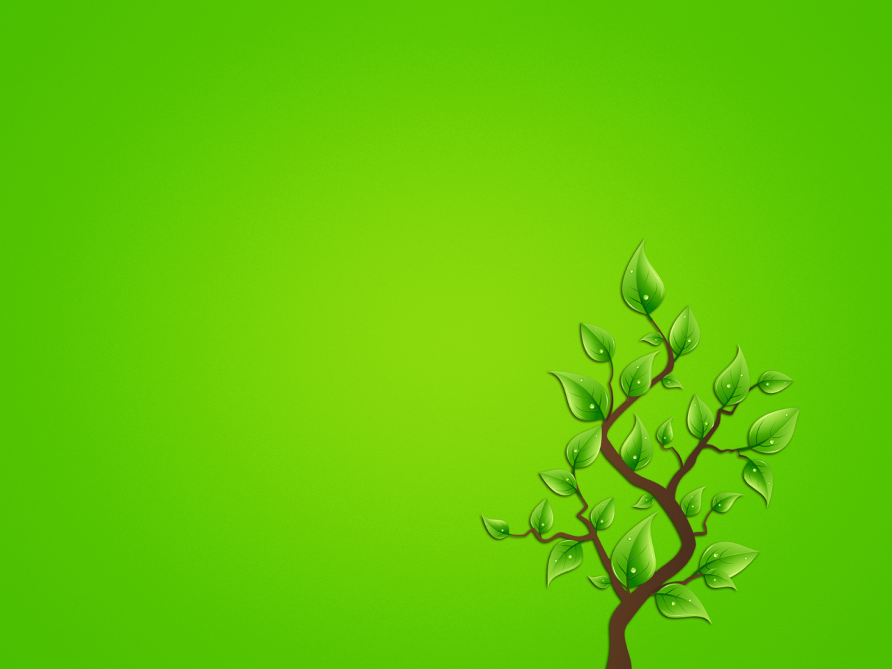 дерево, зеленоватый фон, минимализм, листья, ветка
