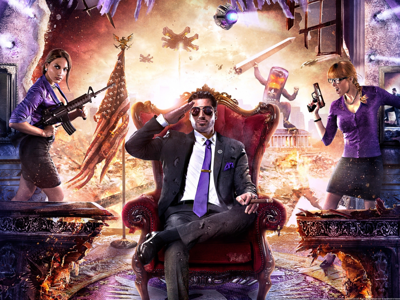 saint row 4, hero, deep silver, volition