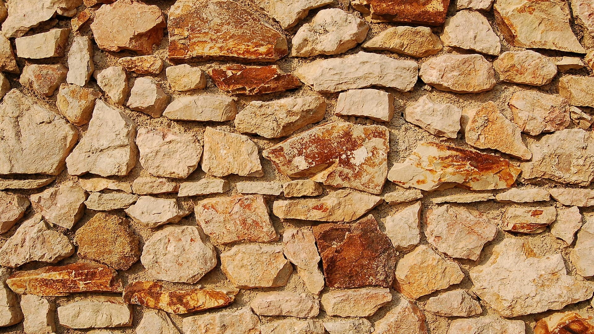 red, wall, yellow, pattern, blocks of stone