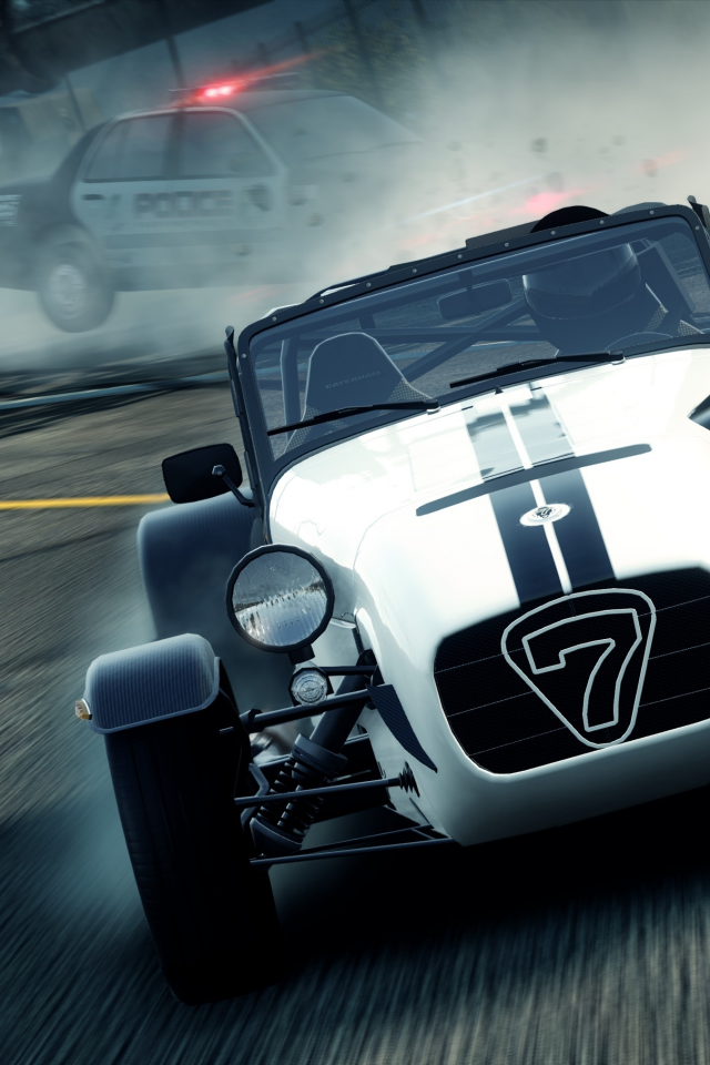 need for speed most wanted 2, погоня, еа, lotus caterham seven superlight r500, гонка