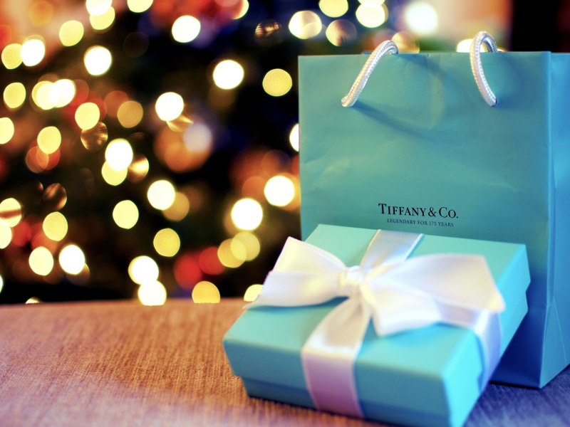 праздник, праздники, лента, коробка, подарок, голубой