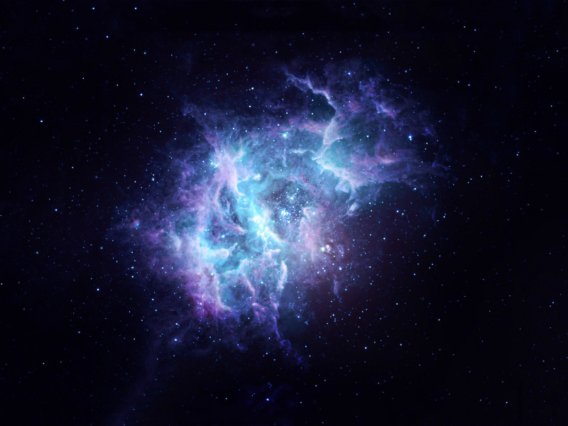 cosmic nebula, univers, space, stars, nebula