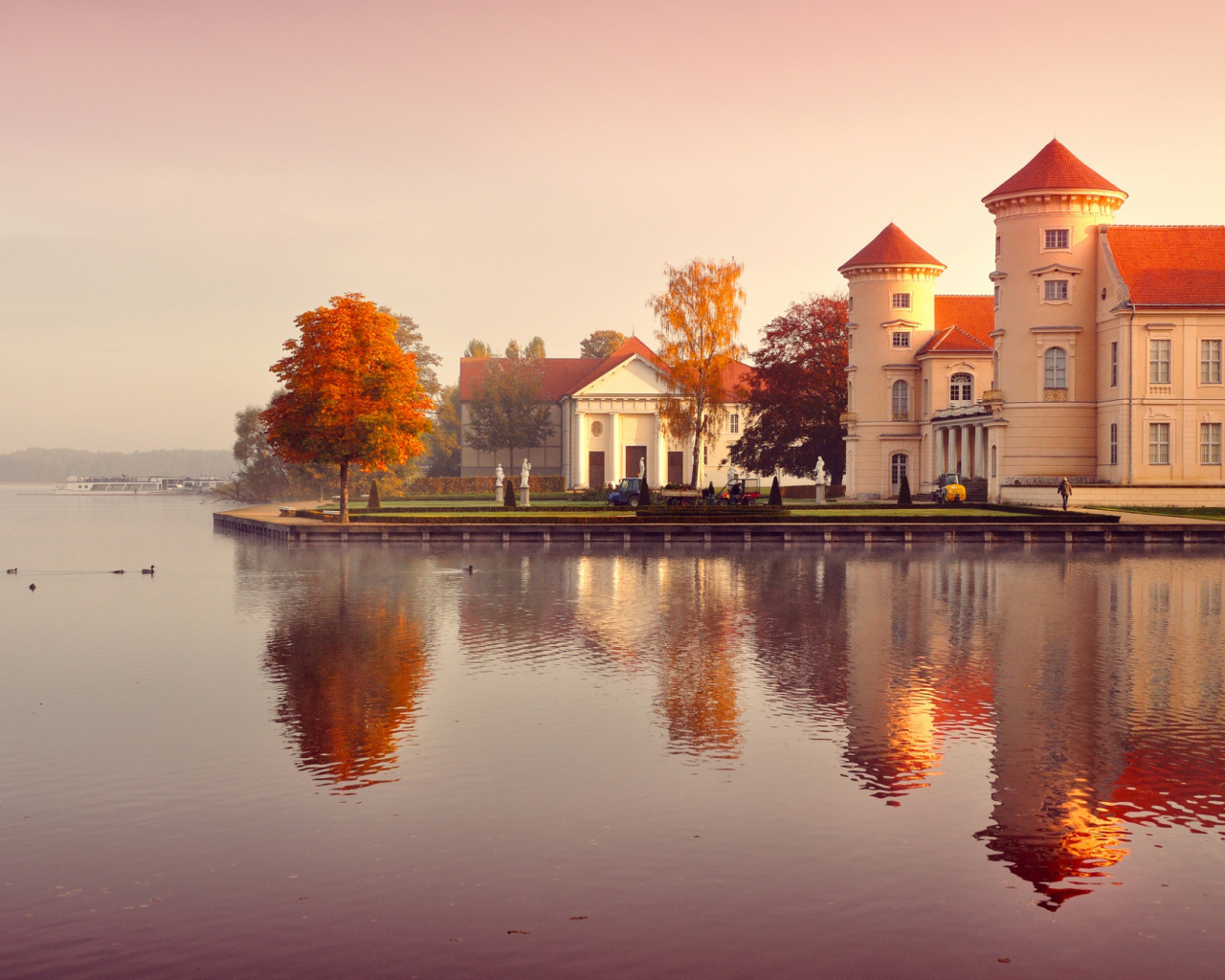 люди, германия, осень, germany, deutschland, деревья, здания