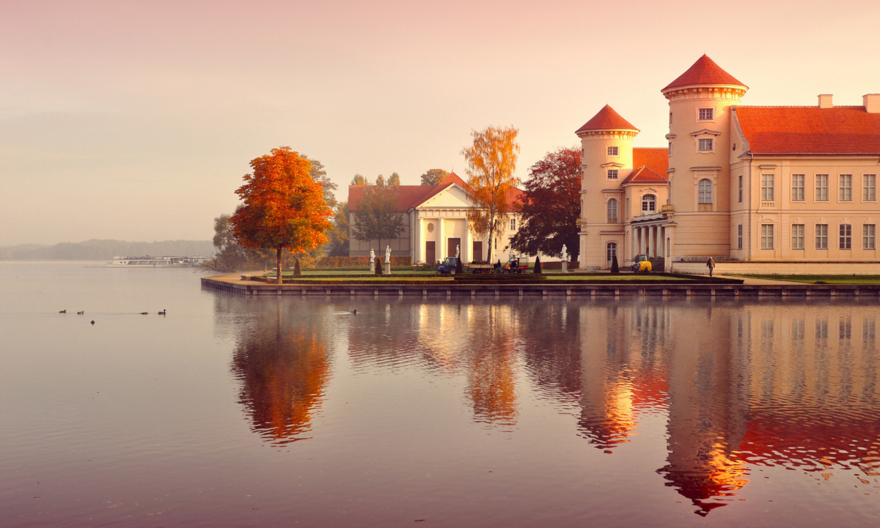 люди, германия, осень, germany, deutschland, деревья, здания