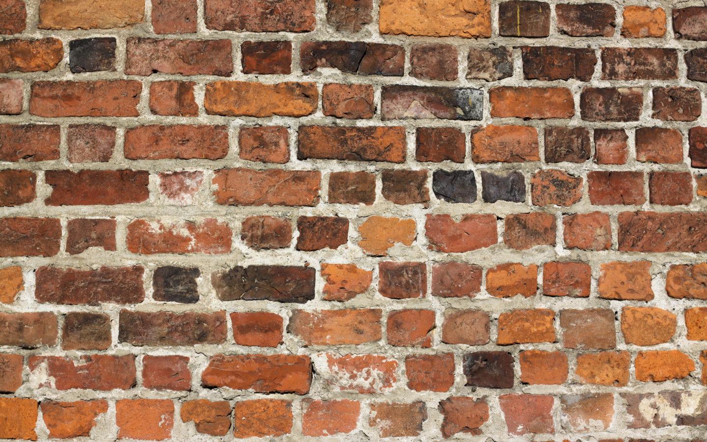 pattern, different sizes, bricks, cement, different colors