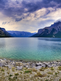 озеро Пейто, озеро, Канада, горы, небо