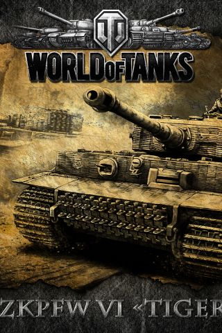 wot, pzkpfw vi tiger, танки, world of tanks, tiger, германия, тяжелый танк