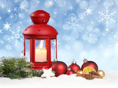 snow , lantern, stars, merry christmas, balls, ornaments, new year, snowflake, новый год