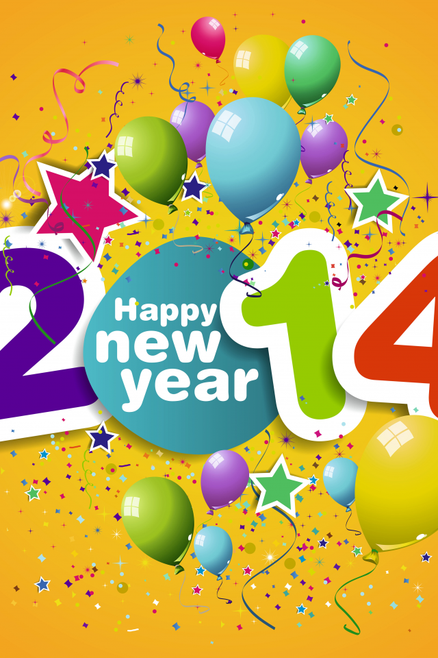 stars, звезд, happy new year, с новым годом, ballons, 2014, 2014, баллоны