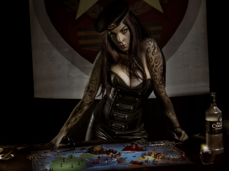 table, original game of thrones, risk, tattoo, woman, board, parody
