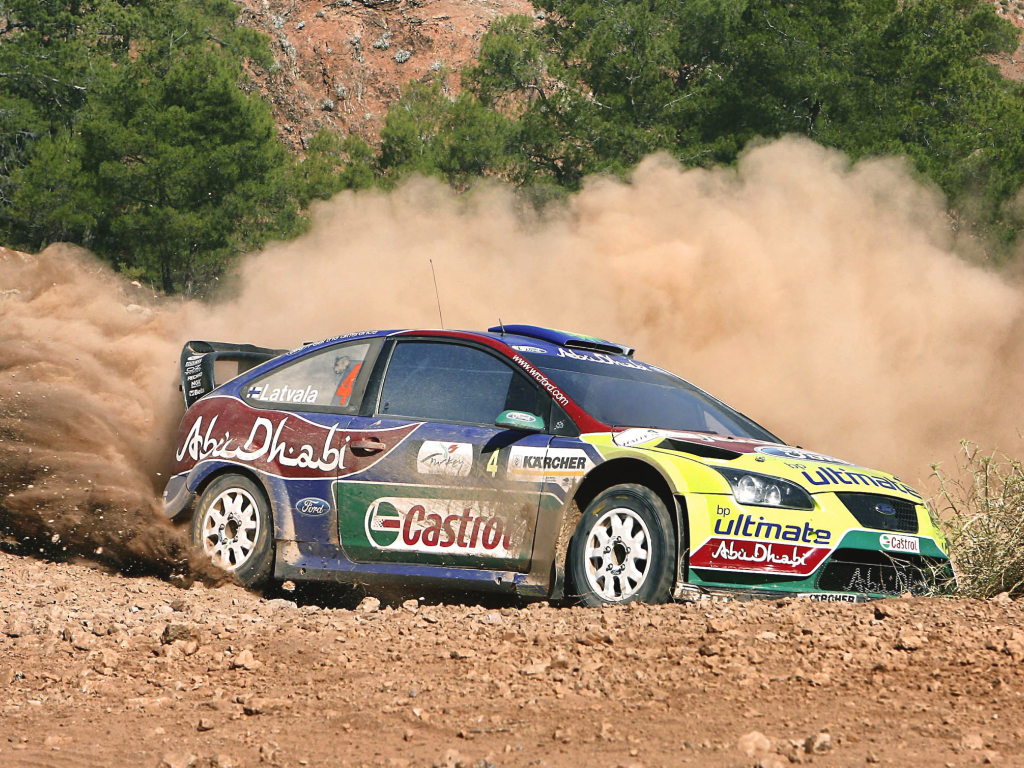 авто, машина, 4, focus, спорт, в движении, гонка, wrc, ford, rally