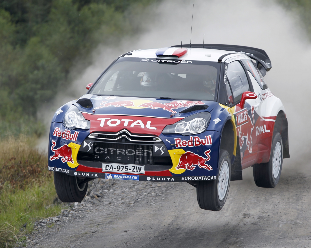 ds3, rally, в воздухе, sebastien loeb, wrc, ситроен, citroen, гонка