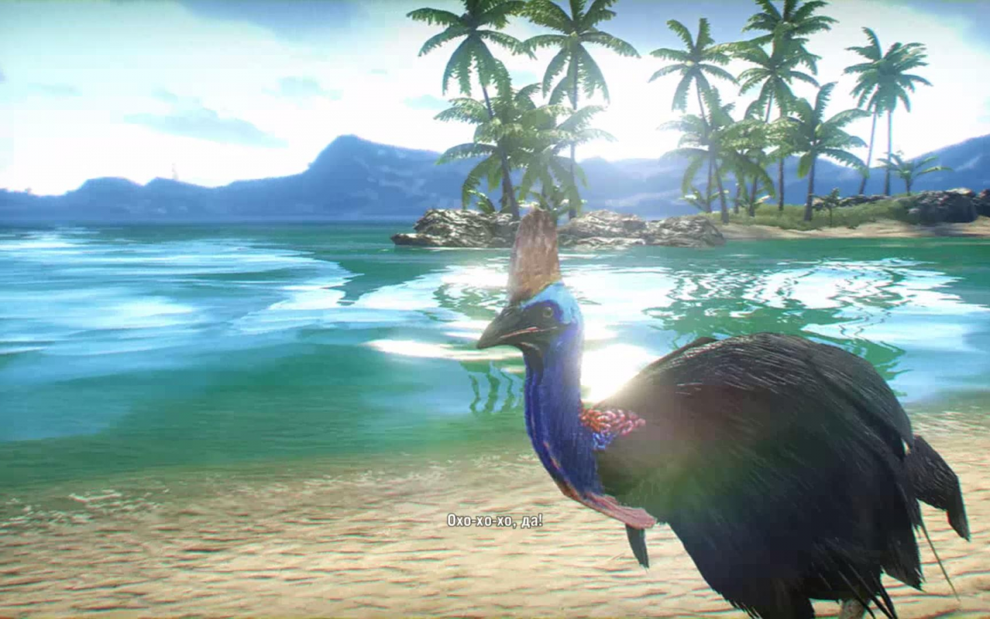 Far Cry 3, страус, остров