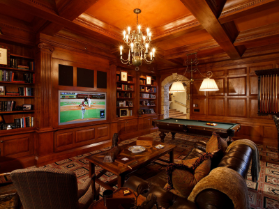 game, room, table., interior, billiard