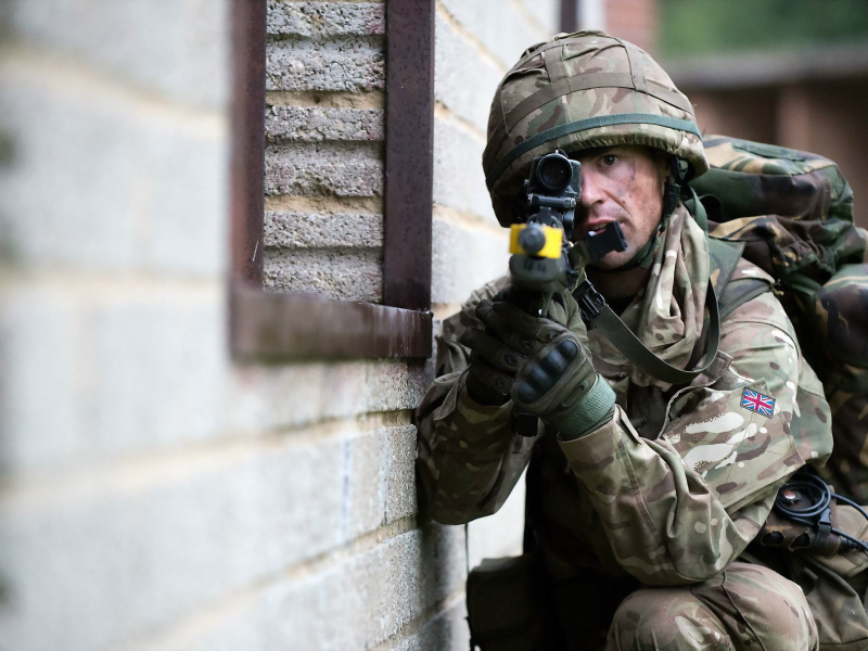 reservists, british army, training