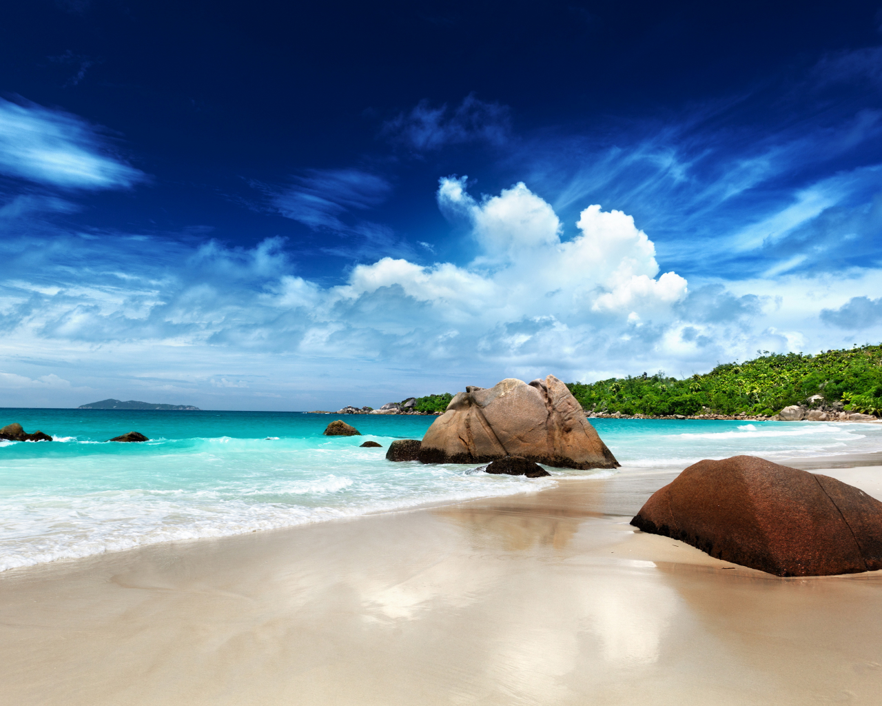 stones, coast, тропики, beach, пляж, tropical, ocean, песок, sea, summer, paradise