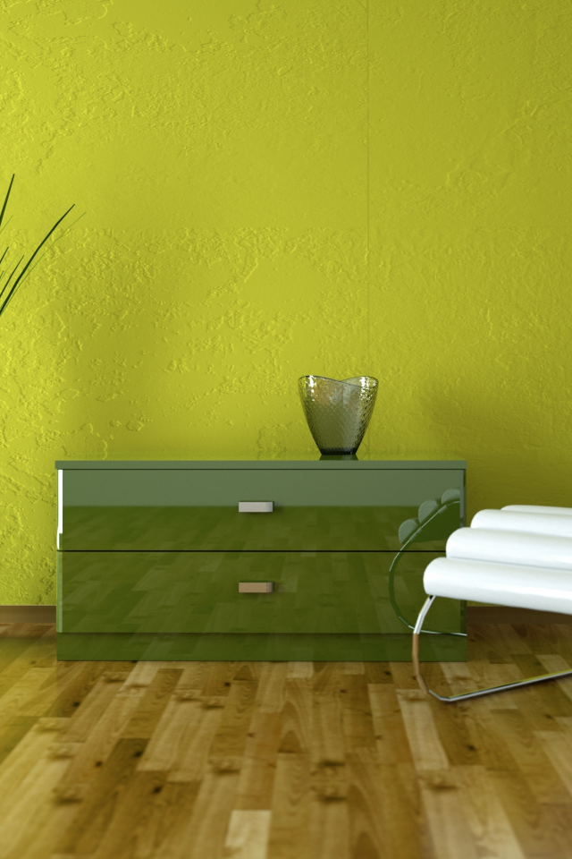 stylish design, leather chair , green wall, интерьер, interior, vase