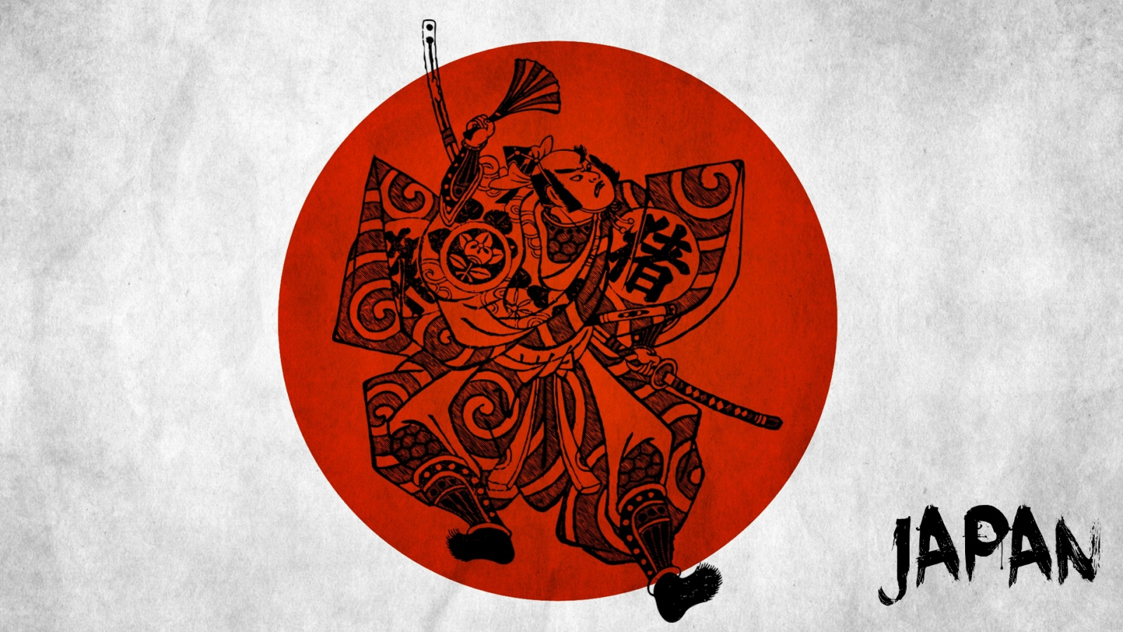 минимализм, самурай, япония