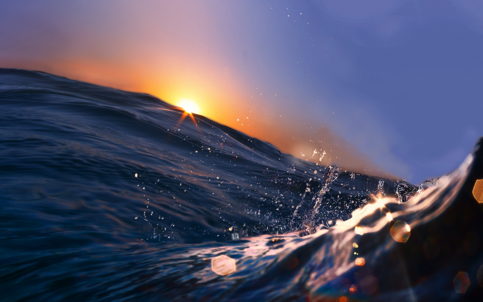 splash, sea wave , landscape, nature, beautiful sunset scene, water