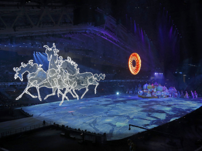 церемония открытия xxii зимних олимпийских игр