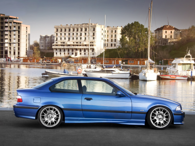 бмв, e36, auto wallpaper, bmw m3, набережная, car, авто