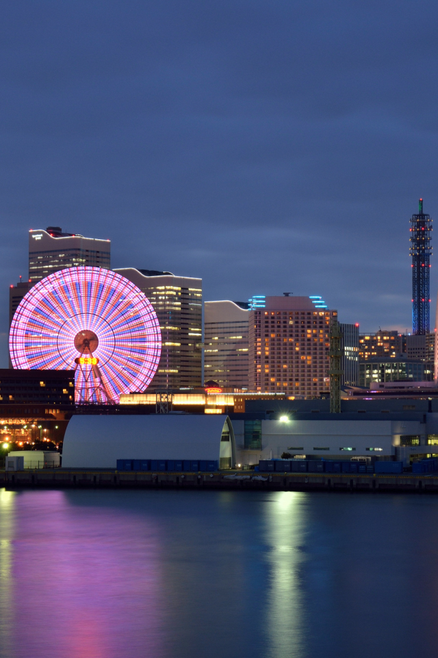 мегаполис, здания, дома, yokohama, йокогама, japan, япония