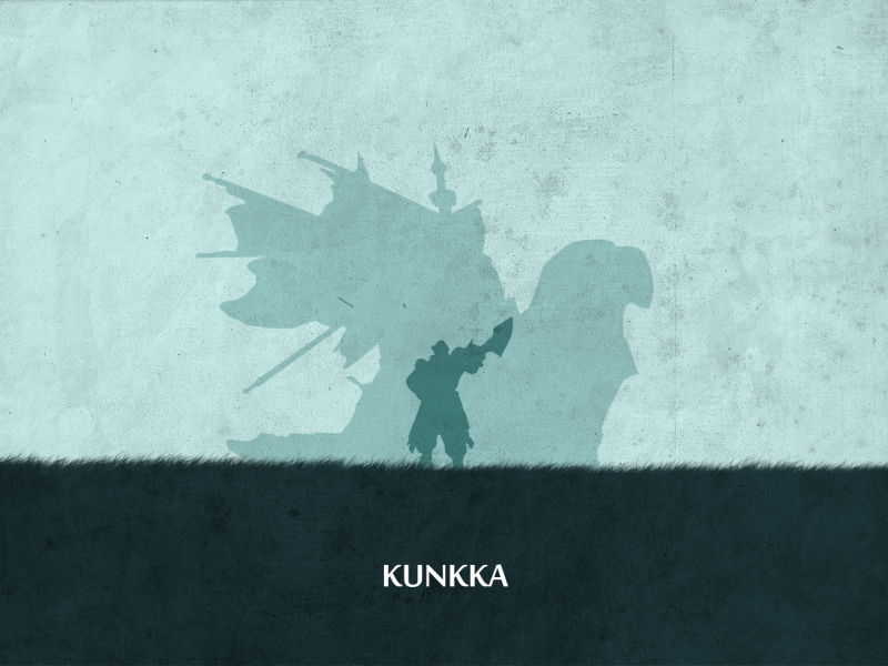 sheron1030, kunkka, minimalsim, dota 2, shadow, ship, valve