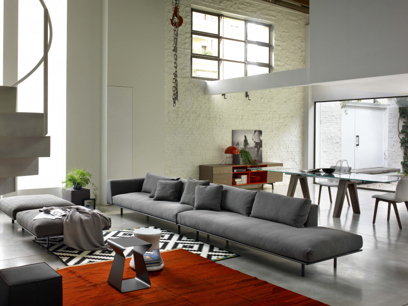 интерьер, модерн, серый, дизайн, диван, modern, sofa