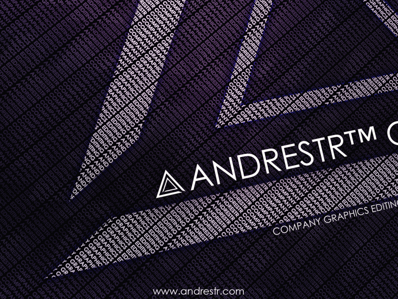 ANDRESTR, логотип, лого, андрестр, треугольник, графика