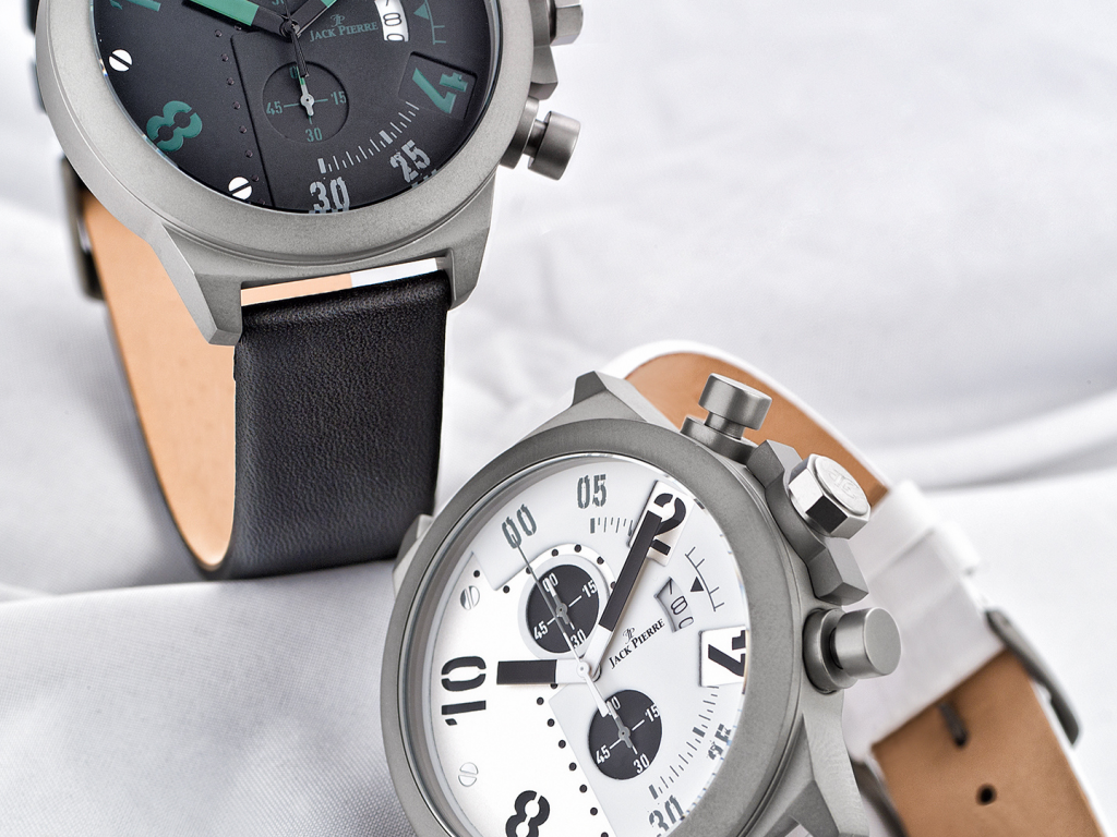 two, different colors, watch, jack pierre, design