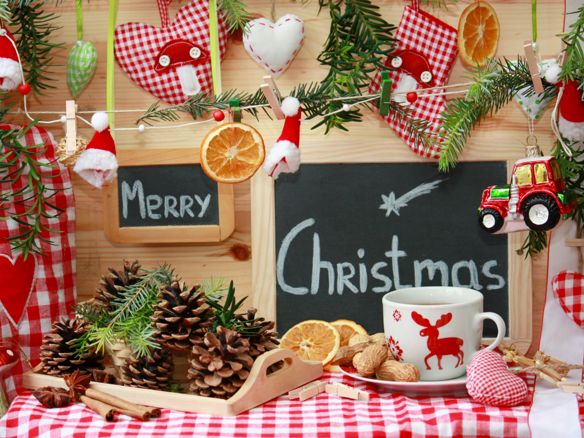 чашка, игрушки, праздник, рождество, елочные, christmas
