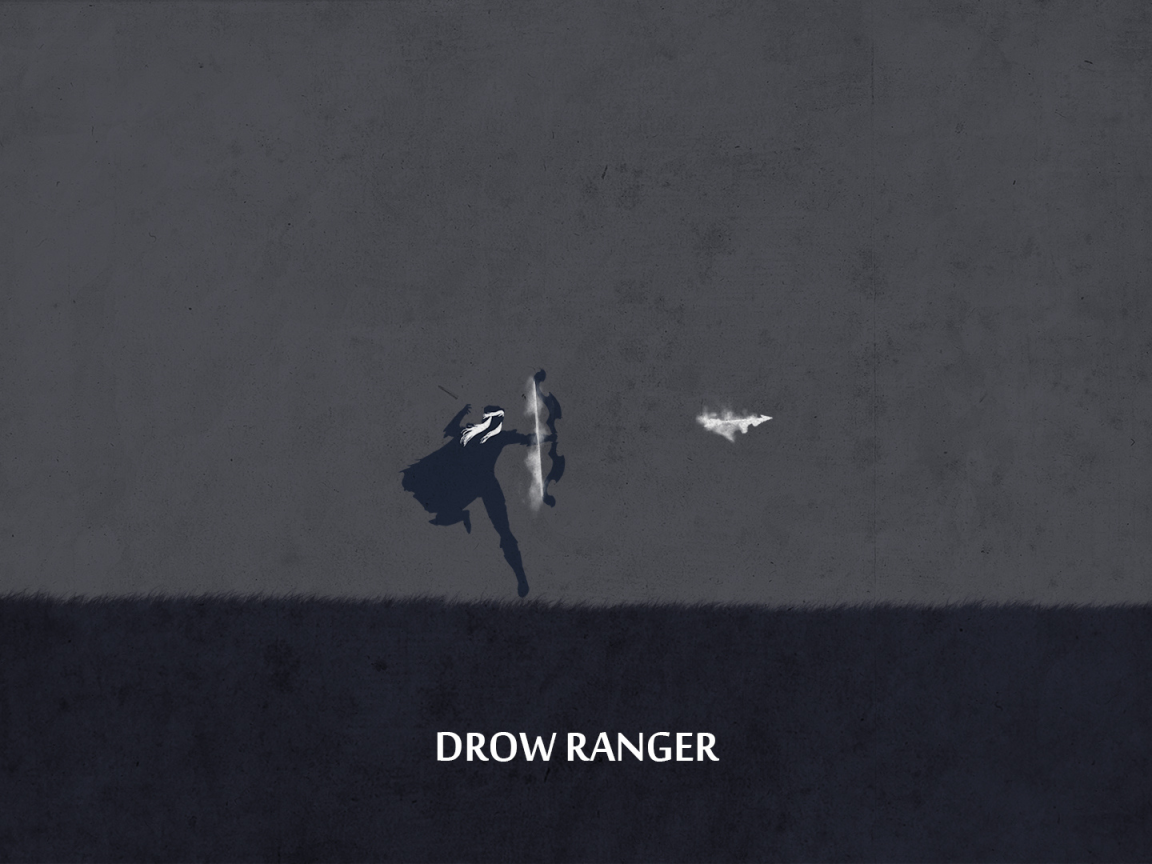 minimalsm, dota 2, sheron1030, archer, traxex, dark, arrow, drow ranger, valve