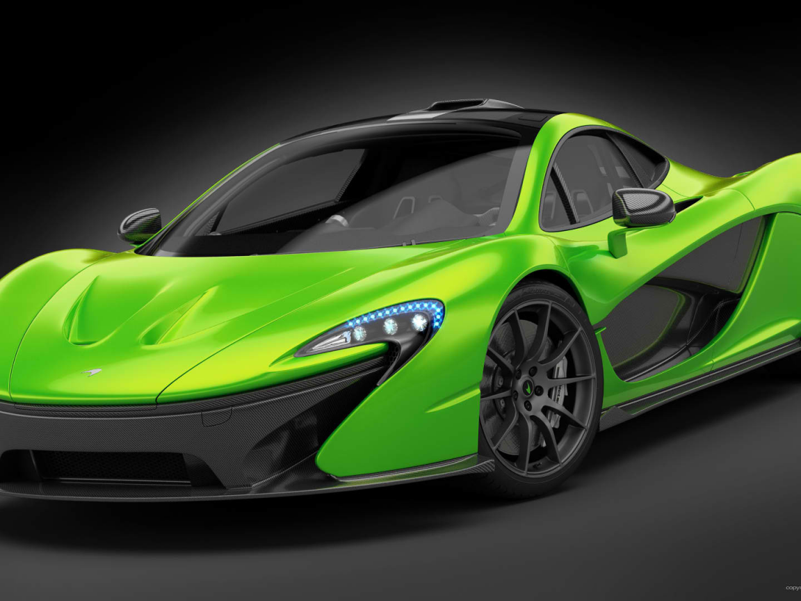 supercar, mclaren, p1, green 