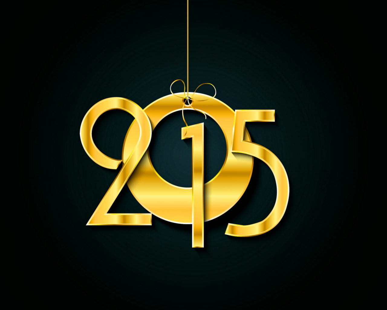 цифры, 2015, новый год, медальон
