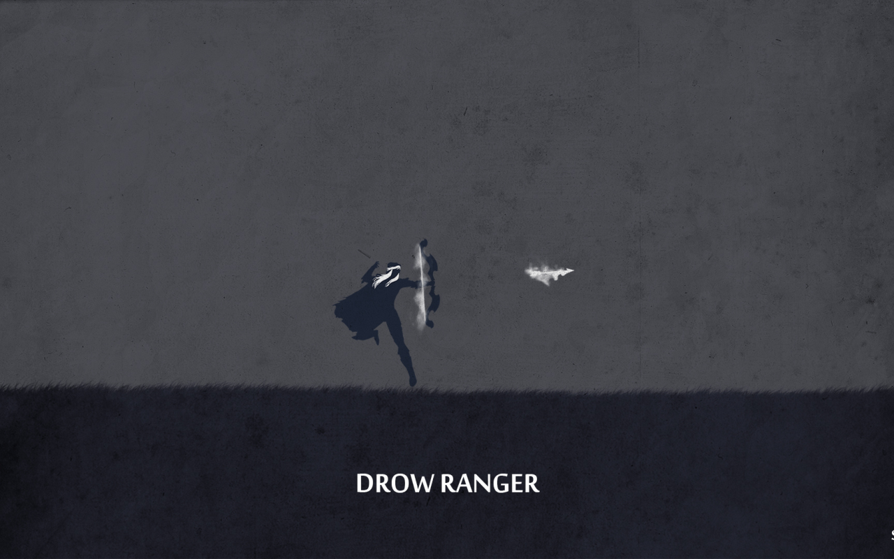 minimalsm, dota 2, sheron1030, archer, traxex, dark, arrow, drow ranger, valve