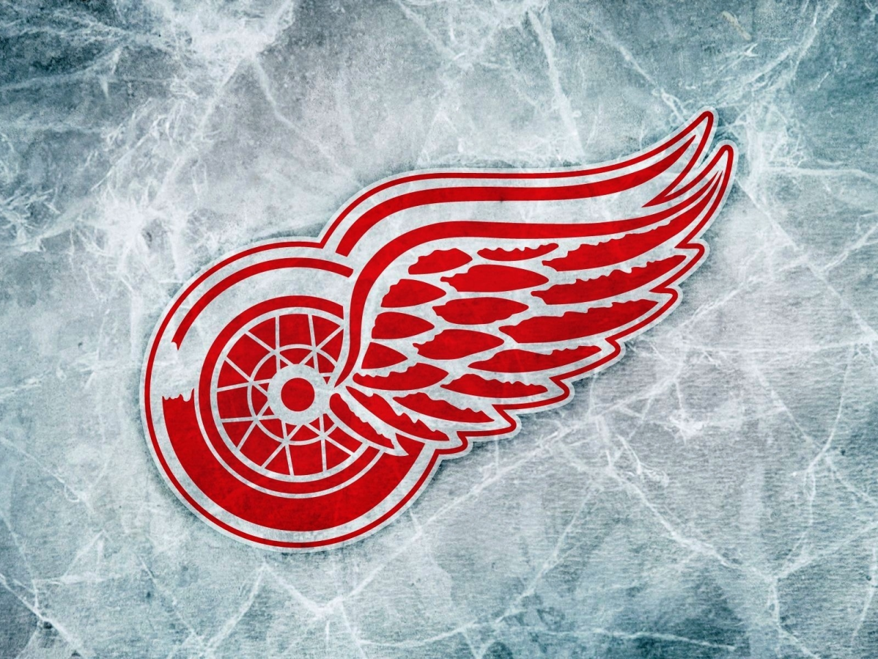 nhl, detroit, лед, хоккей, нхл, red wings, логотип