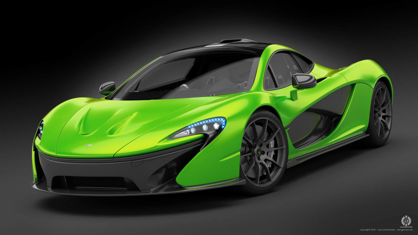 supercar, mclaren, p1, green 