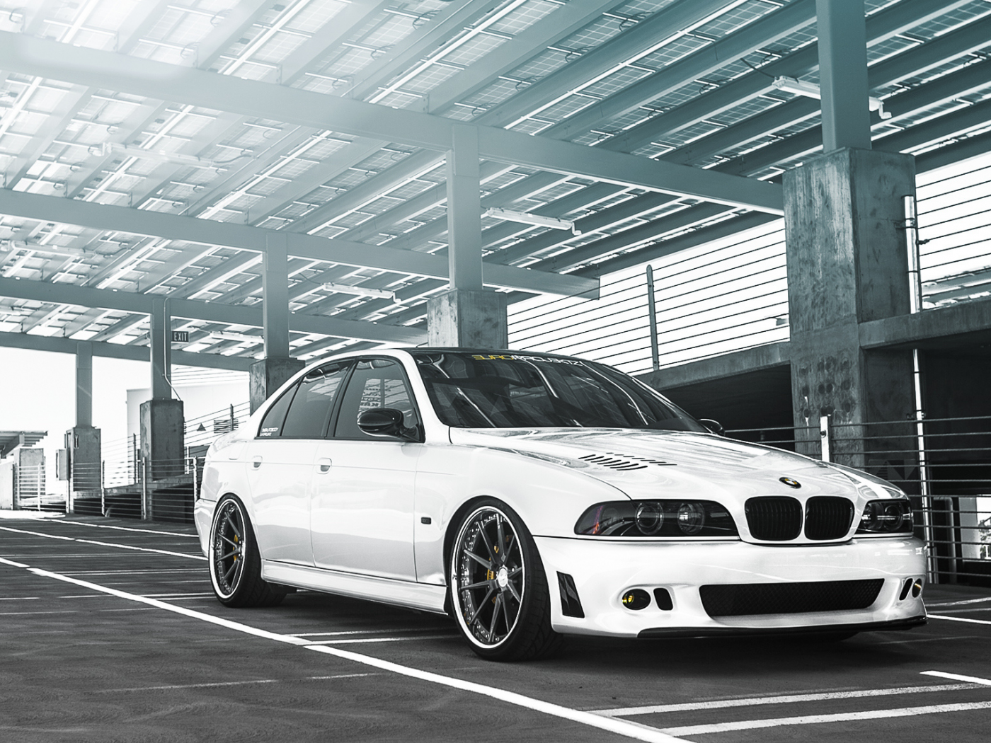 бмв, белый, 5 series, e39, седан, bmw m5, tuning, white