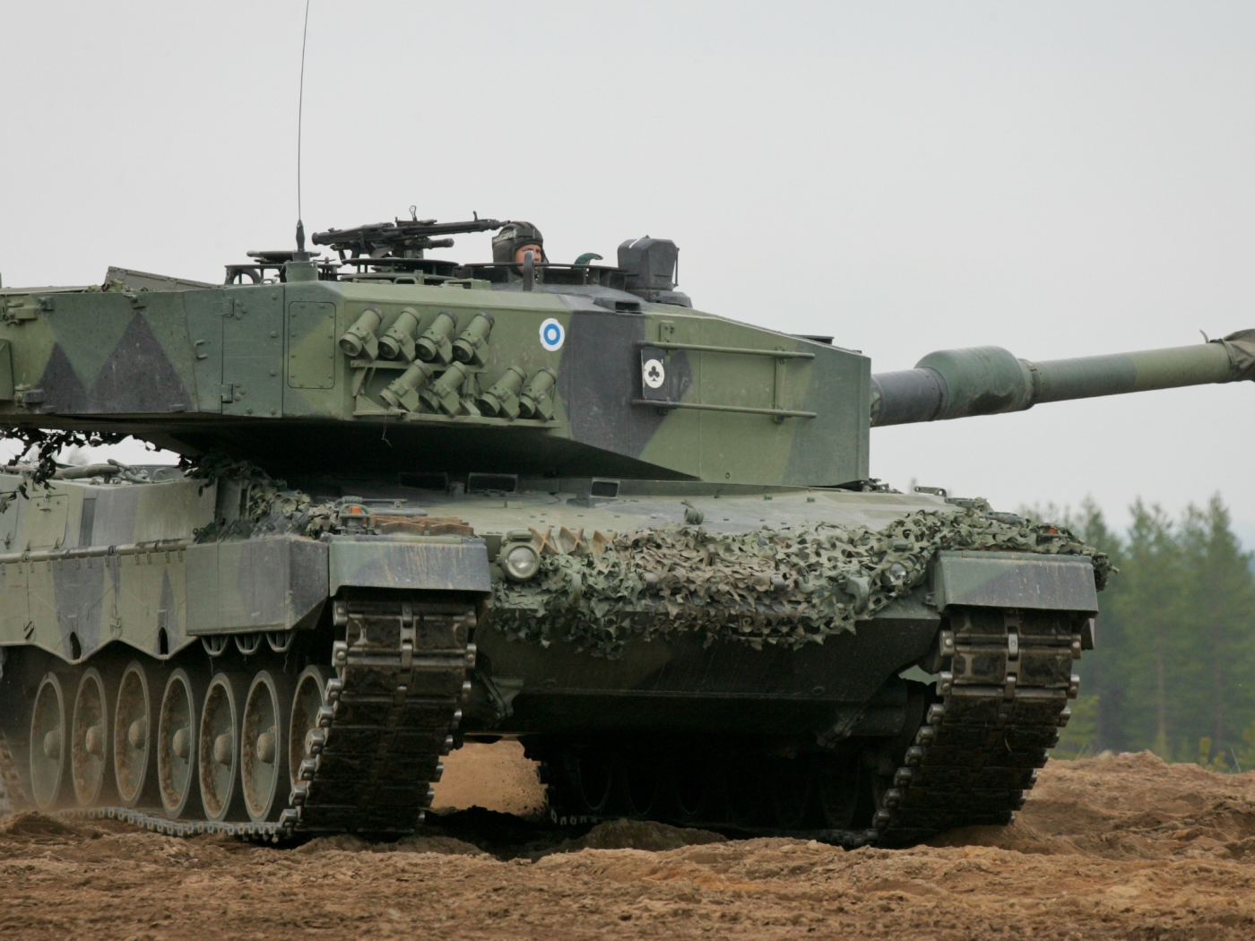 мощь, танк, леопард 2а4, финляндия