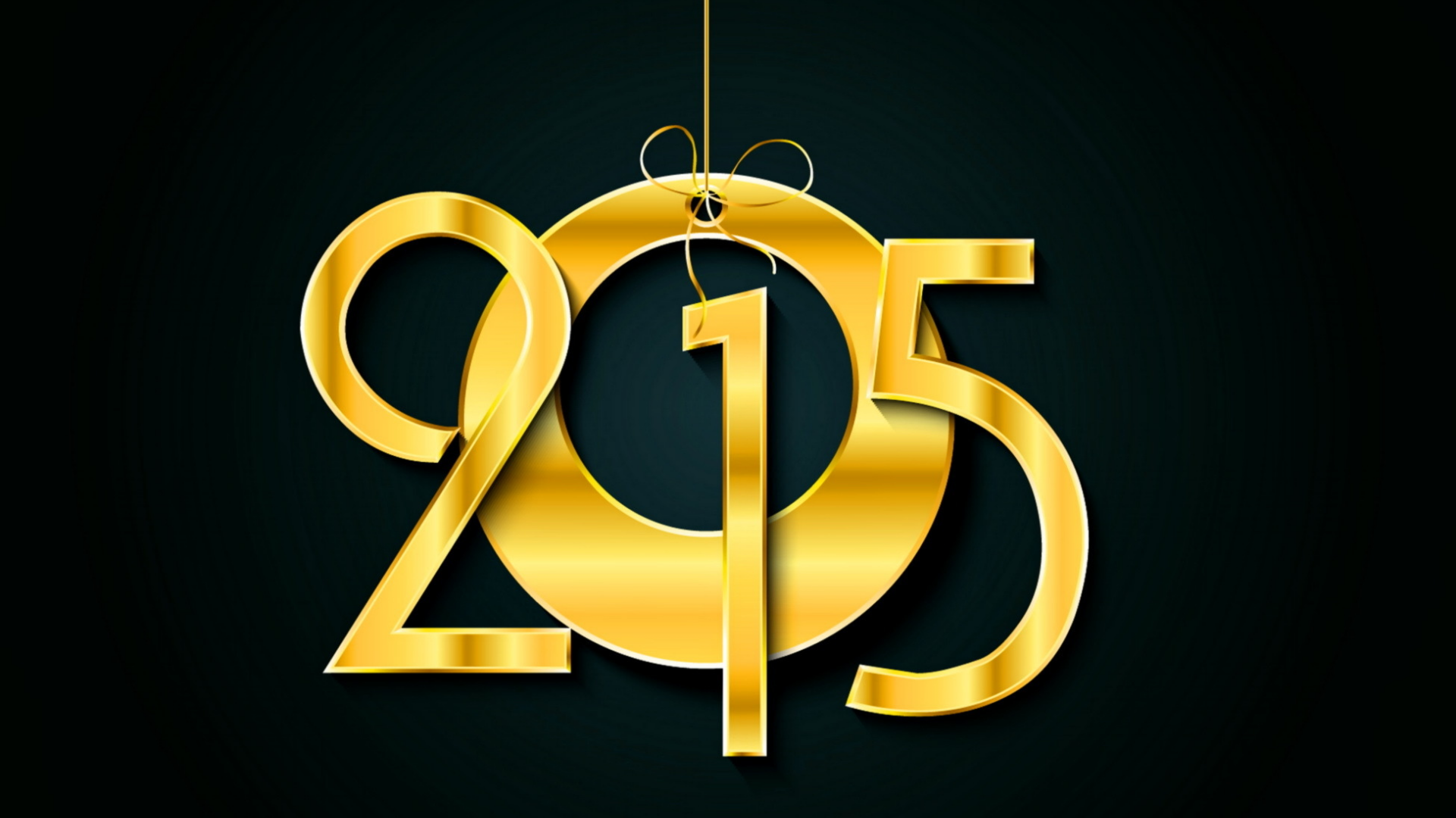 цифры, 2015, новый год, медальон