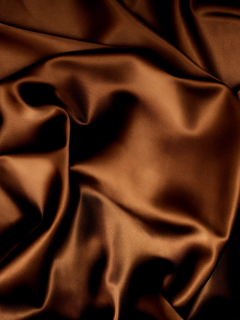 атлас, шелк, ткань, коричневая, сатин, шоколадная