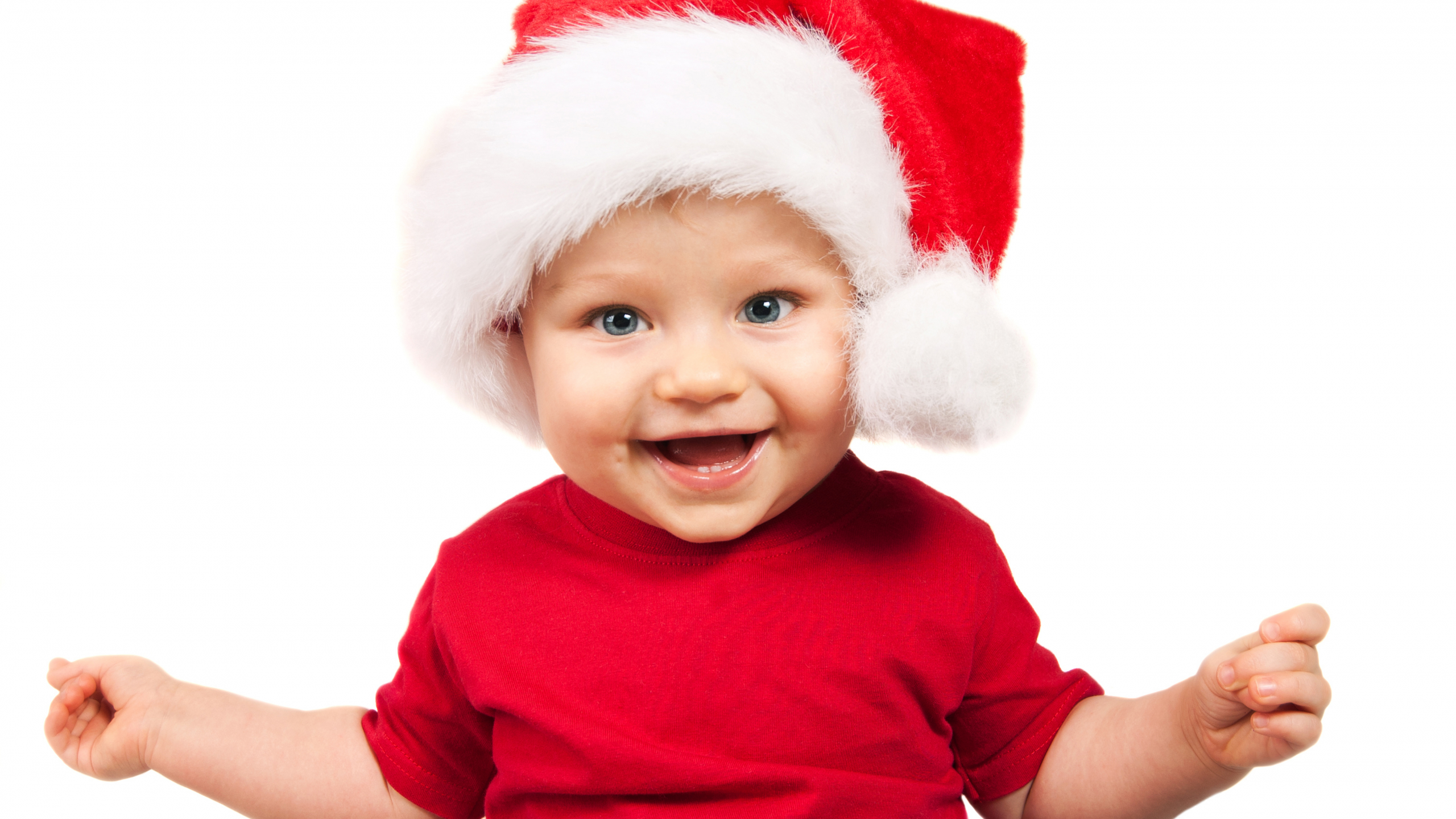 happy, adorable funny beautiful kid, new year, enjoy christmas hat , children , merry christmas 