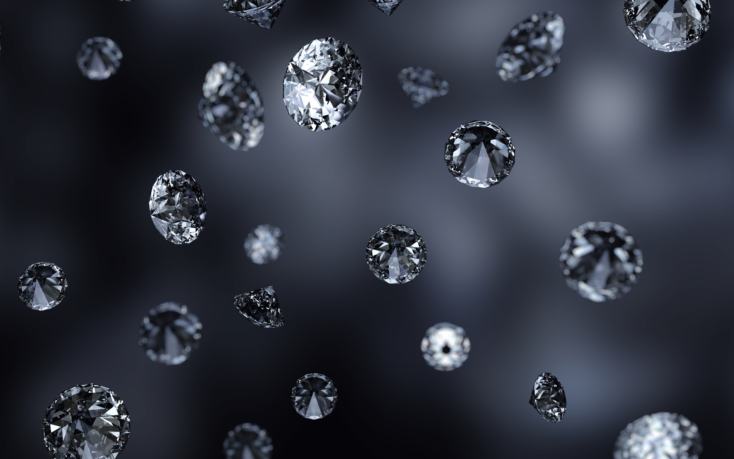 алмазы, бриллианты, macro, макро, черный фон