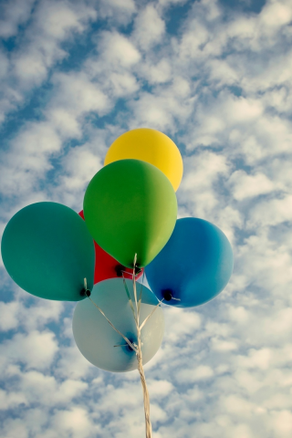 шарики, цветные, воздушные шары, яркие, настроения