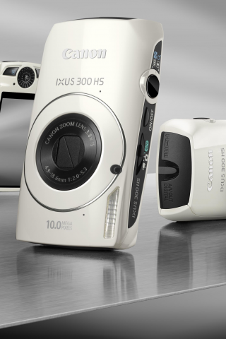 черно-белое, фотоаппарат, ixus 300 hs, canon