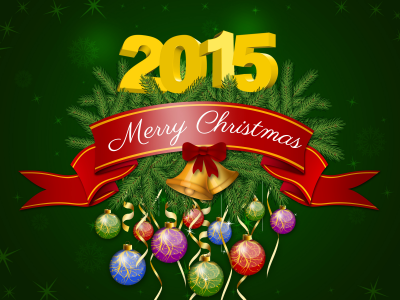 рождество, 2015, новый год, гирлянды, елка