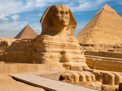 египет, пирамиды, египетский пейзаж