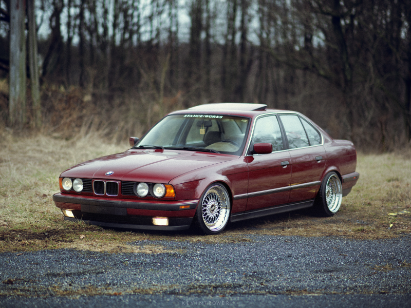 bbs, stance, e34, bmw